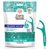 Dual Slickers Floss Picks – 150 Count