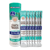Cocomint Oil Pulling Travel Sachets with Natural Essential Oils & Vitamins