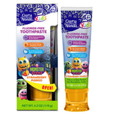 Kids Toothpaste with Xylitol & Hydroxyapatite, Strawberry Mango – 4.2 oz