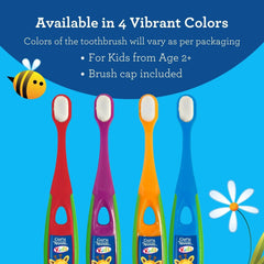 Kids Butter on Gums Toddler Toothbrush Set with Timer