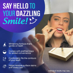 Professional Whitening Trays – 7 Treatments