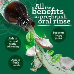 Coconut & Peppermint Oil Pulling, Starter Kit – 8 fl oz