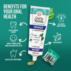 Hydroxyapatite & Neem Whitening Toothpaste, Fluoride Free