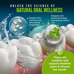 Advanced Oil Pulling with Sesame & Oregano – 8 fl oz