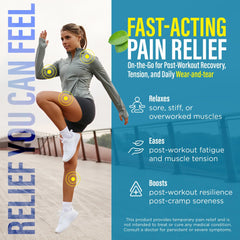 Menthol with Magnesium Spray for Pain Relief  - Pack of 3