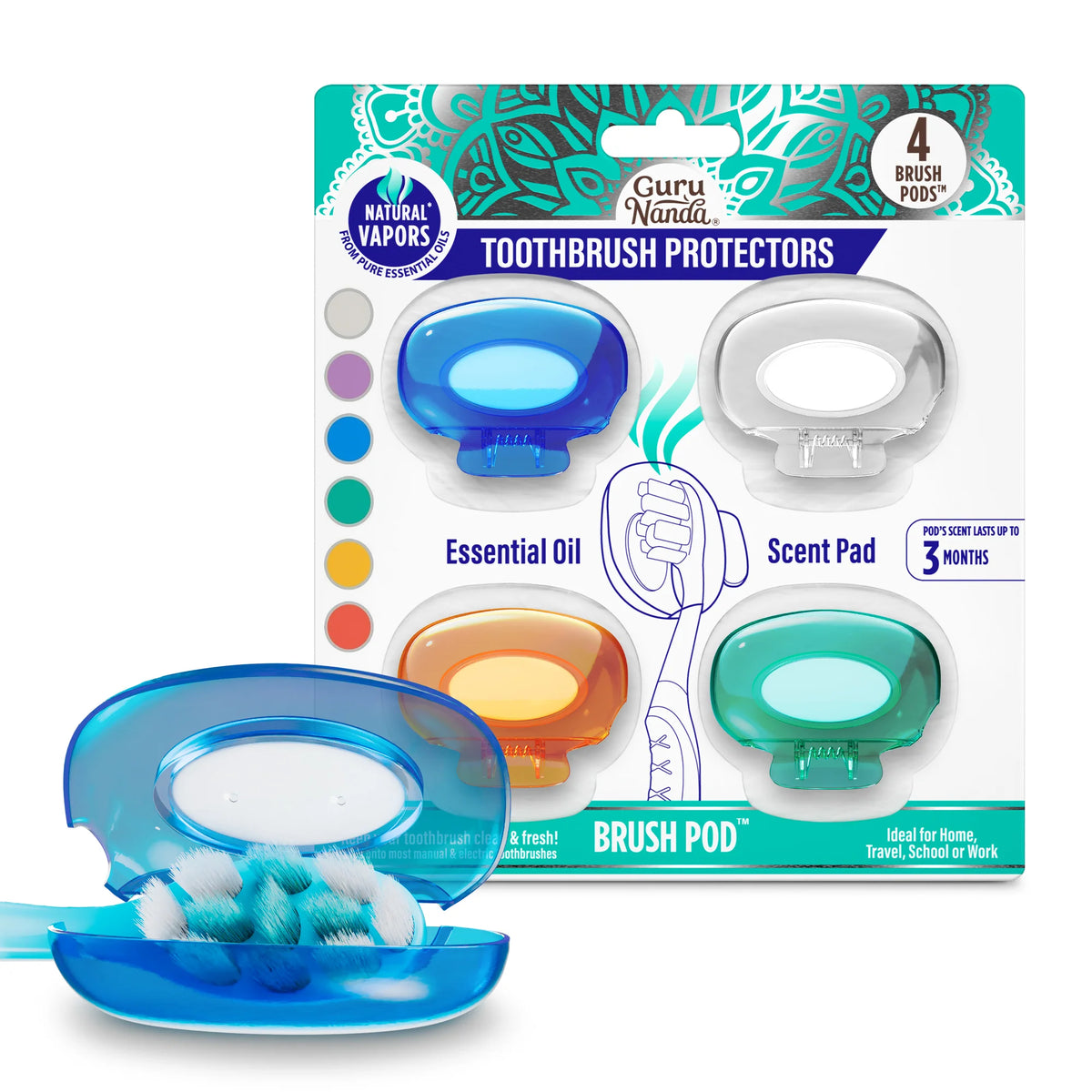 Brush Pod Toothbrush Protector