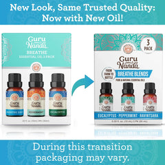 Breathe Essential Oil, 10 ML – 3 Pack
