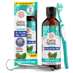Cocomint Oil Pulling with 7 Essential Oils & Vitamins D3, E & K2